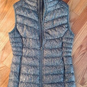 Women's Gray Puffer Vest